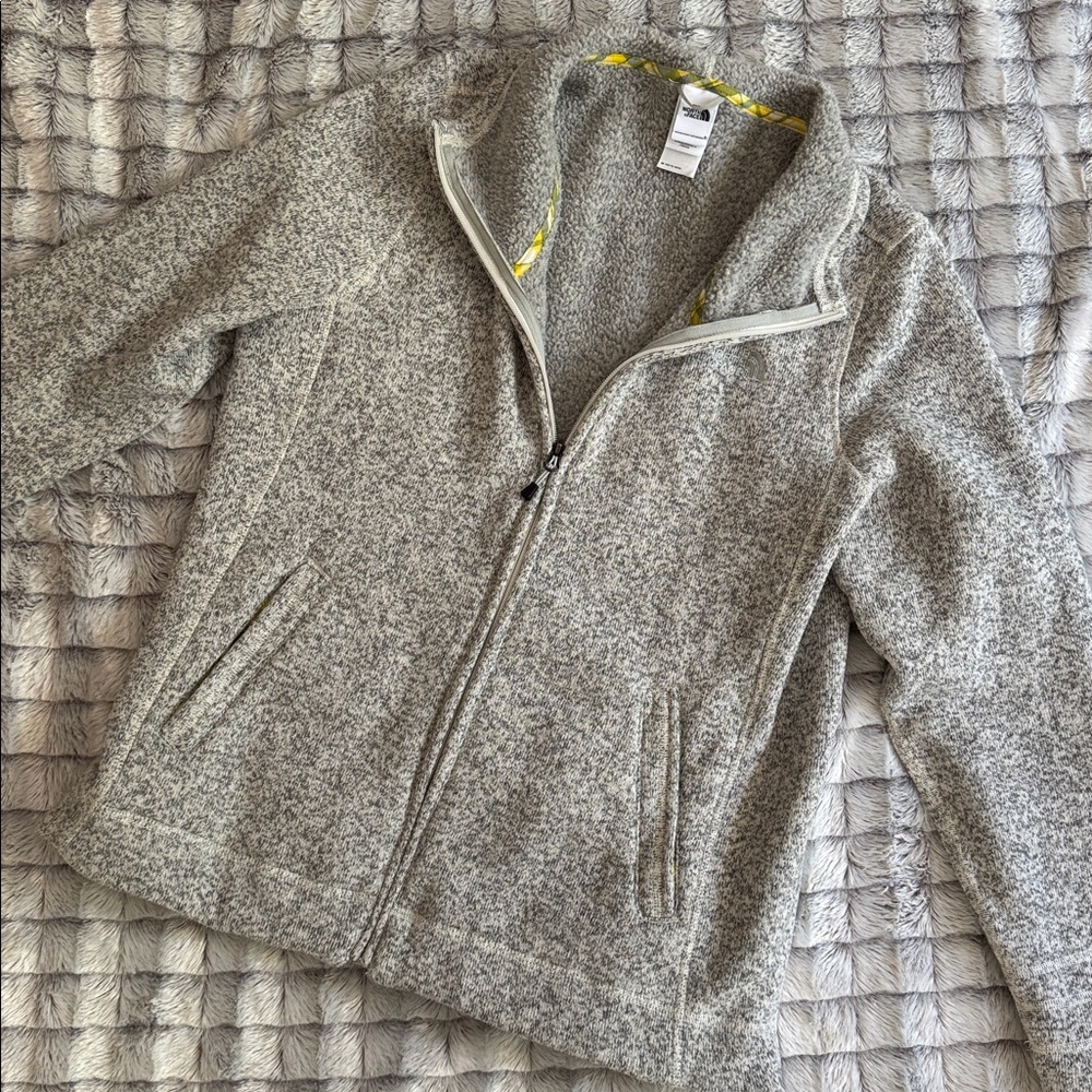 The North Face Gray Fleece Jacket